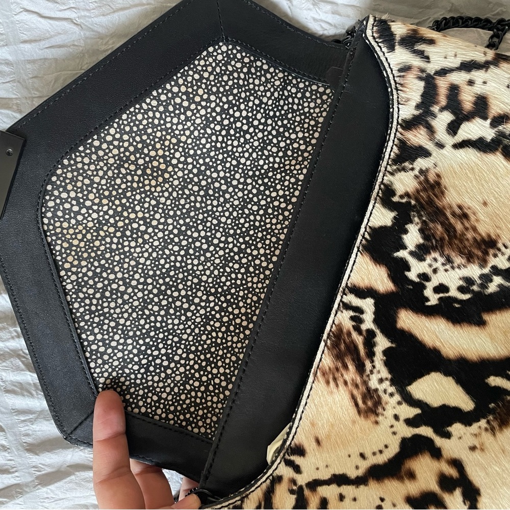 Fur side bag
